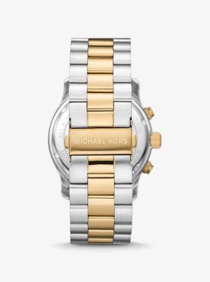 Oversized Pavé Logo -Tone Watch Product Image