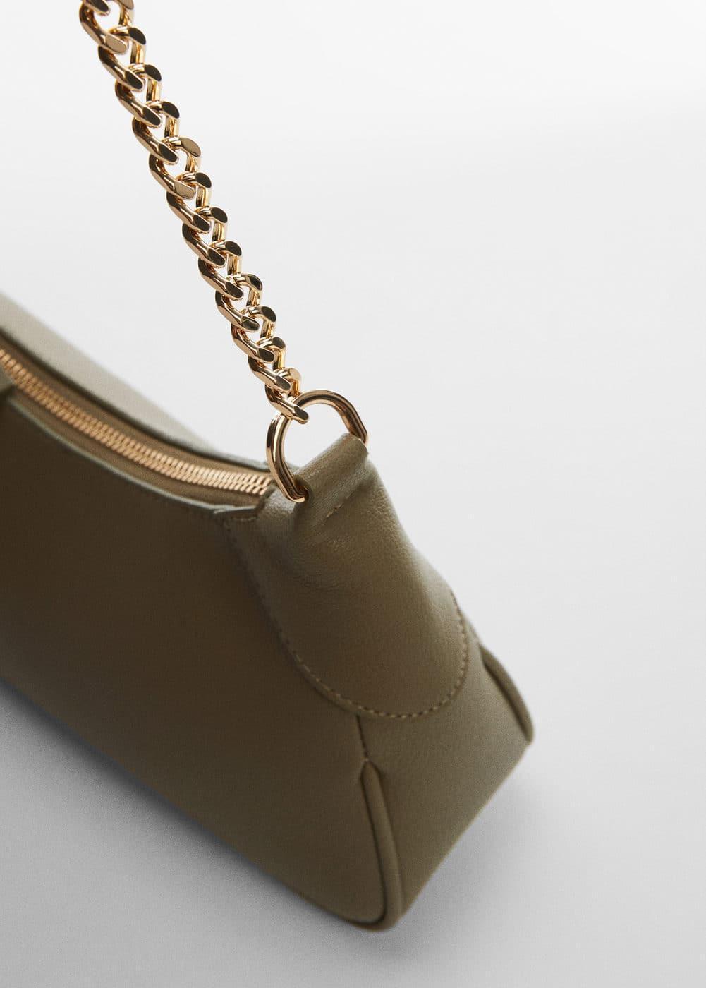 MANGO - Crossbody bag with chain - One size - Women Product Image