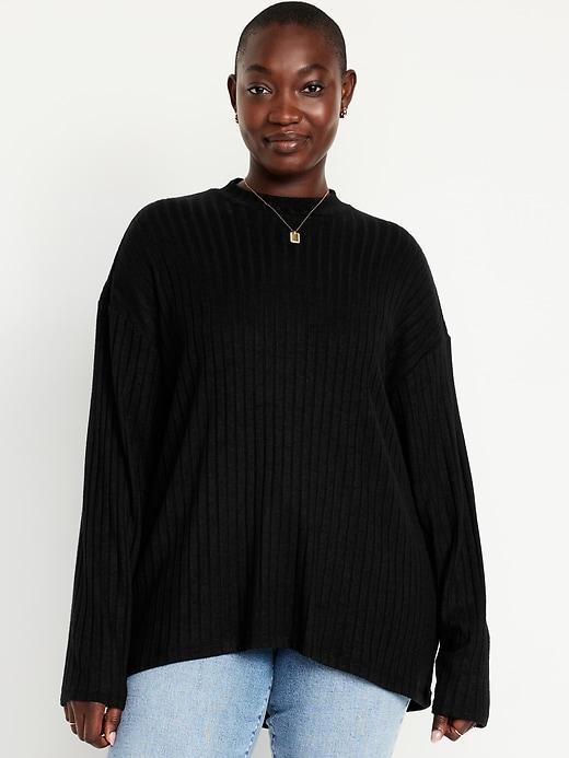 Cozy Mock-Neck Tunic Product Image