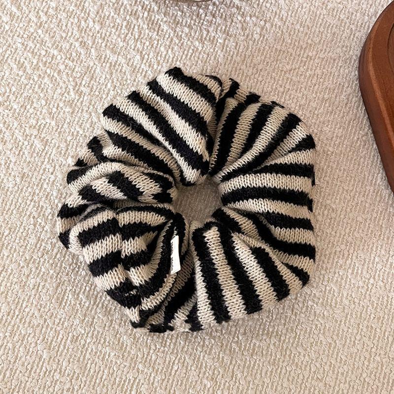 Striped Scrunchie / Hair Tie Product Image