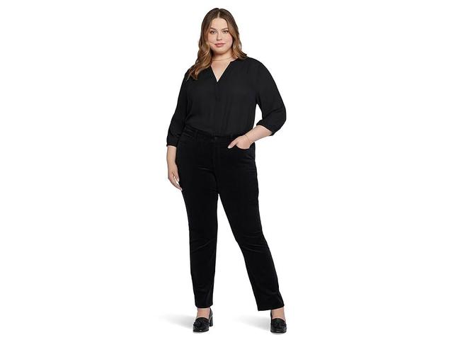 NYDJ Plus Size Marilyn Straight Women's Casual Pants Product Image