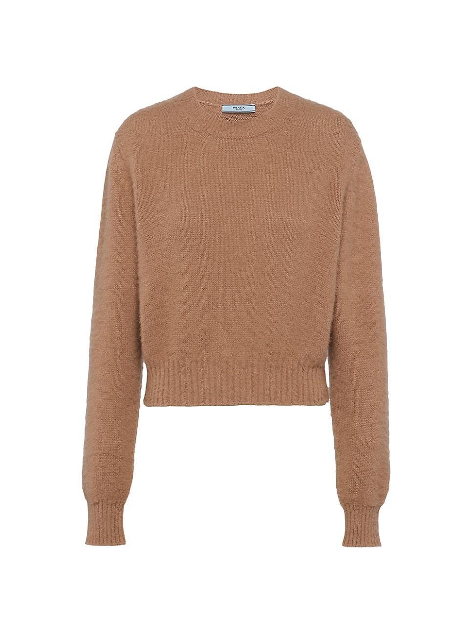 Womens Cashmere Crew-Neck Sweater product image