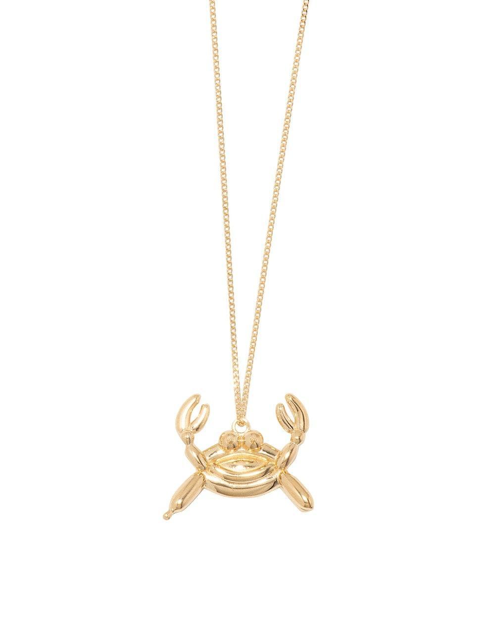 Womens Zodiac Balloon 14K Gold-Plated Pendant Necklace Product Image