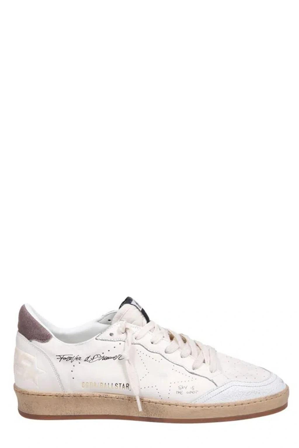 GOLDEN GOOSE Deluxe Brand Ballstar Low In White Product Image