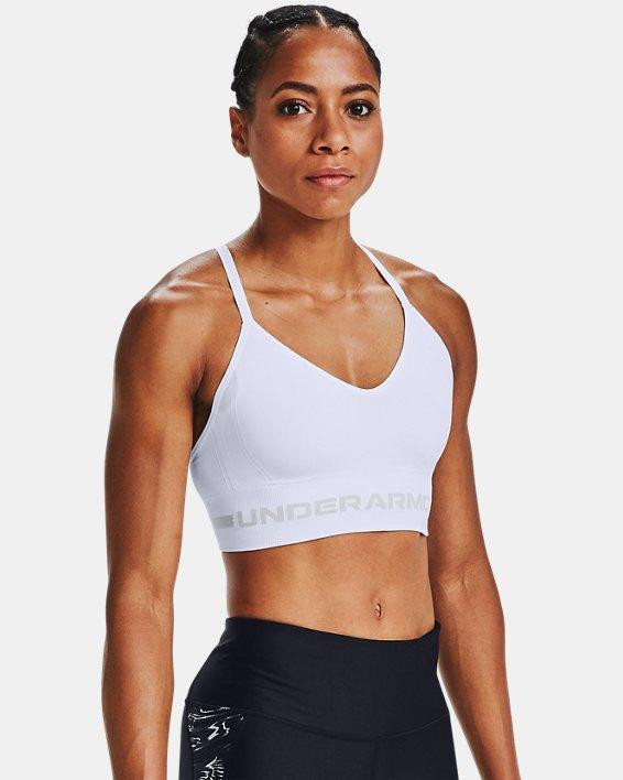 Under Armour Womens Under Armour Seamless Low Long Bra - Womens Product Image