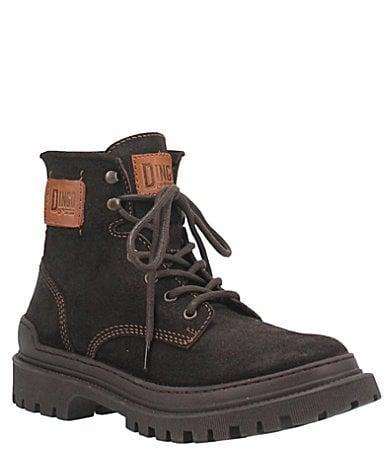 Dingo Mens High Country Suede Lug Sole Boots Product Image