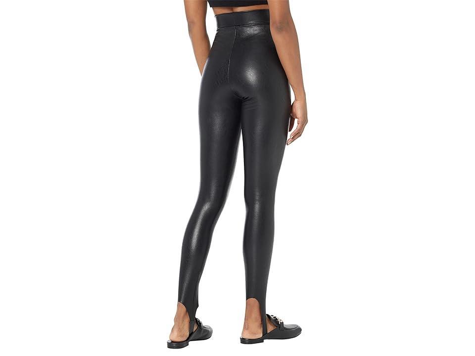 Commando Faux Leather Stirrup Leggings SLG79 Women's Casual Pants Product Image