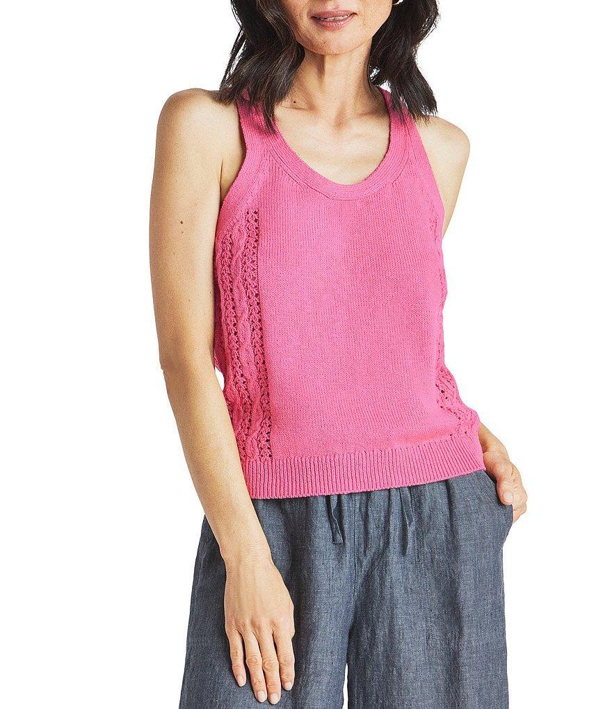 Splendid Ally Knit Scoop Neck Sleeveless Tank Top Product Image