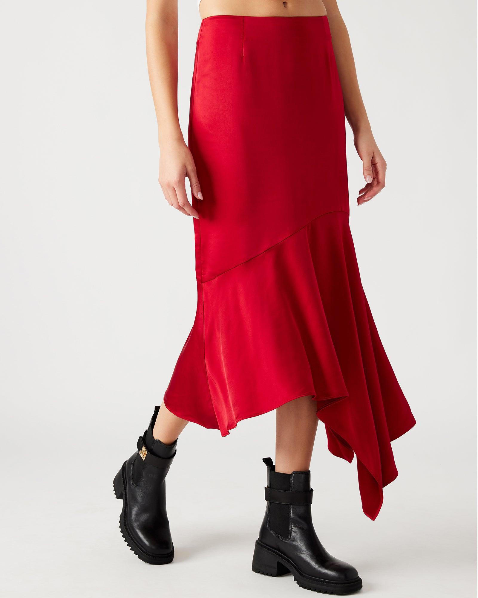 LUCILLE SKIRT RED Product Image