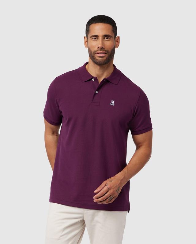 MENS CLASSIC PIQUE POLO SHIRT - B6K001A2PC Male Product Image