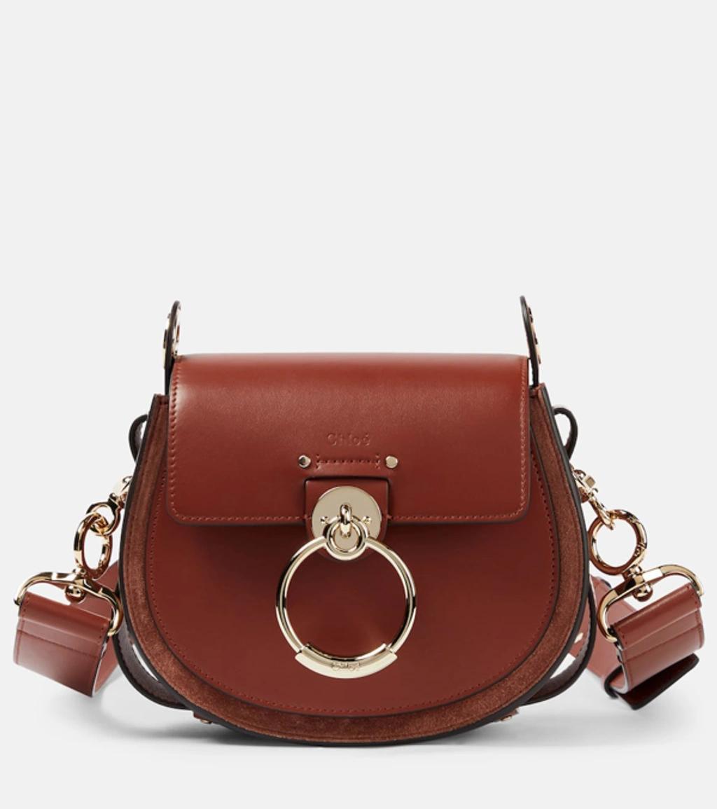 Tess Shoulder Bag In Sepia Brown Product Image