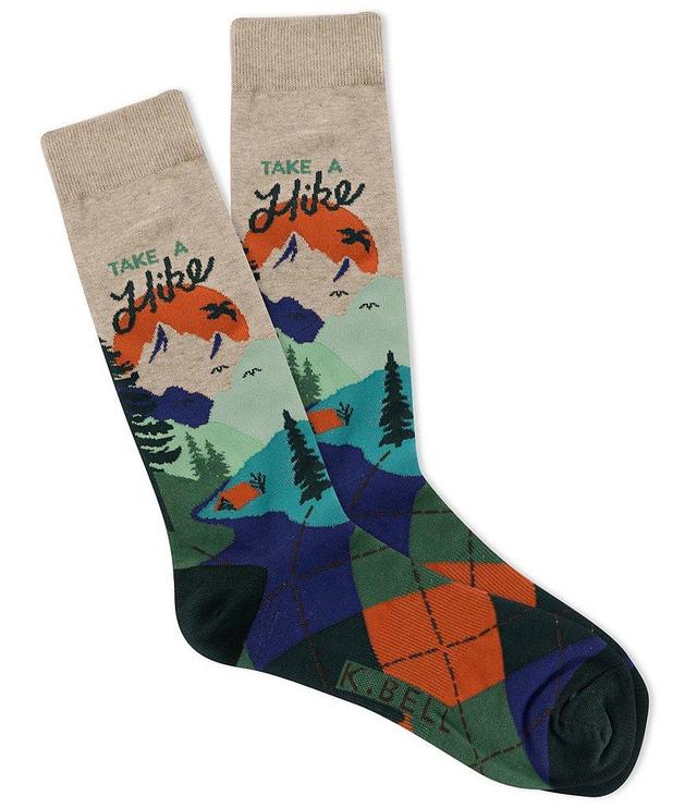 K. Bell Take A Hike Crew Dress Socks Product Image