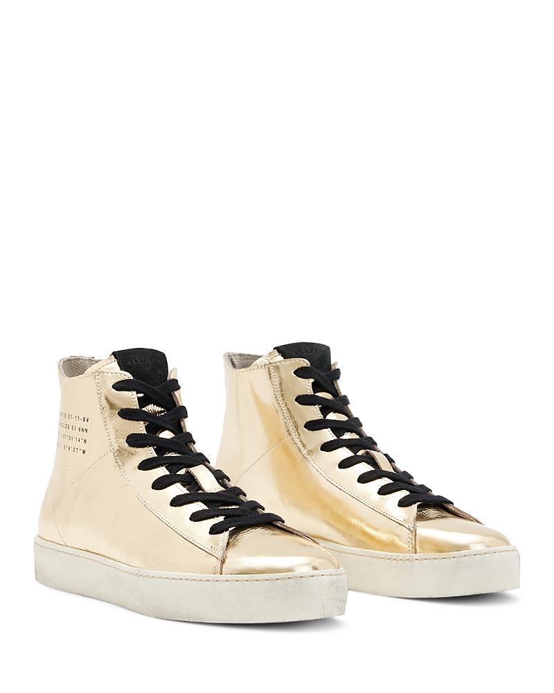 Allsaints Womens Tana Lace Up High Top Sneakers Product Image