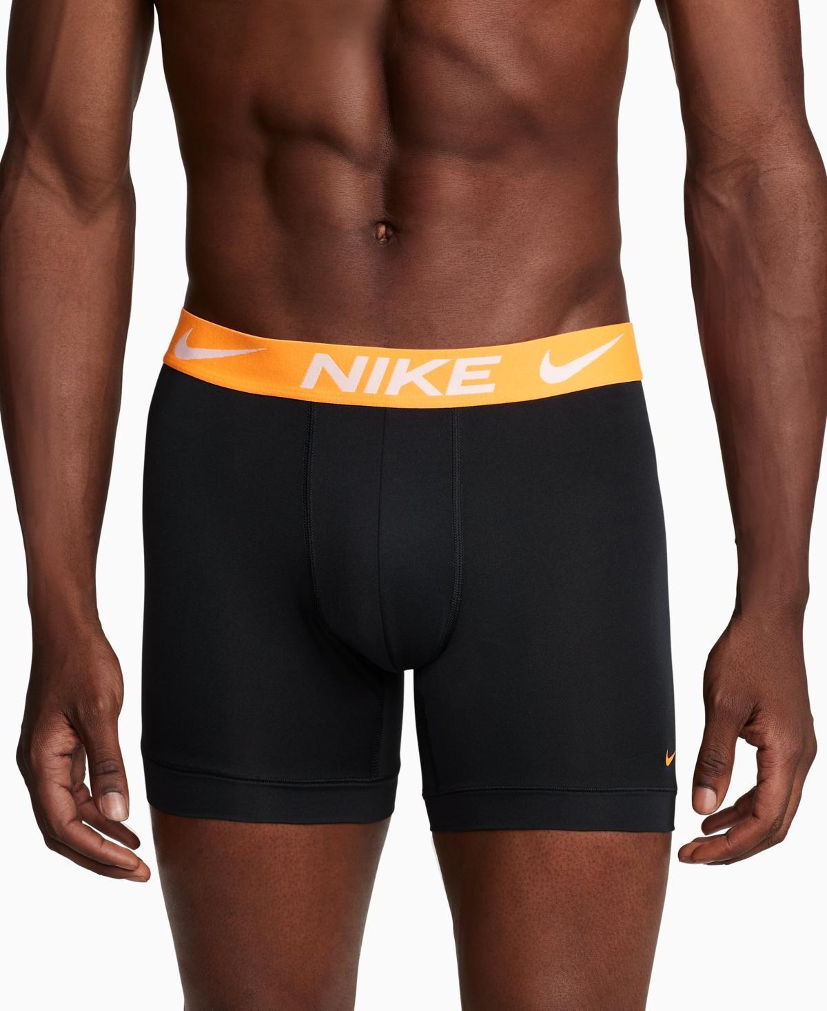 Nike Mens 3-Pk. Dri-Fit Essential Micro Boxer Briefs Product Image