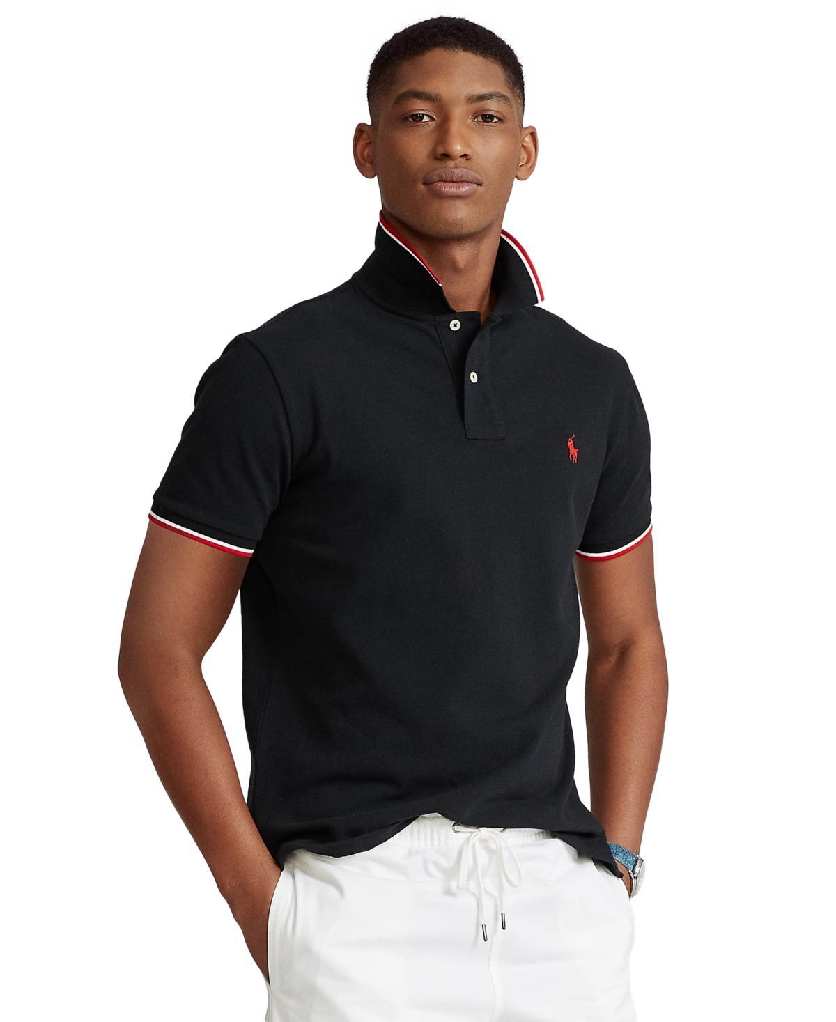 Polo Ralph Lauren Mens Classic-Fit Mesh Polo Shirt Product Image