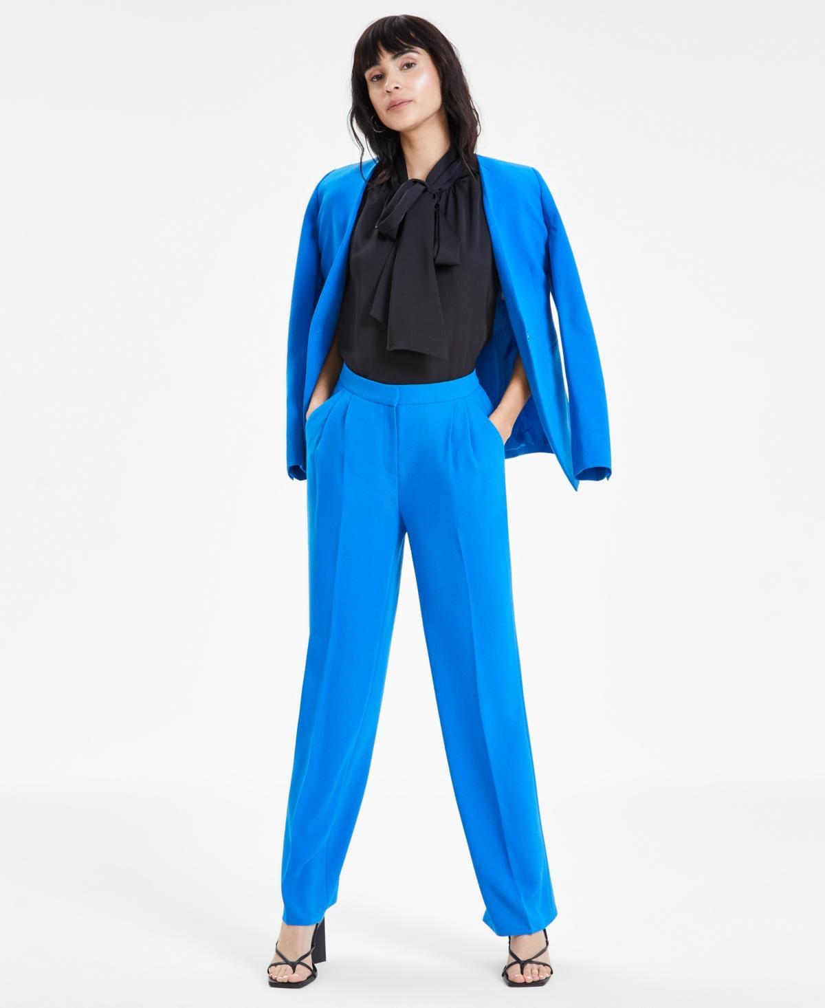 Women's High-Rise Wide-Leg Pants, Created for Macy's Product Image