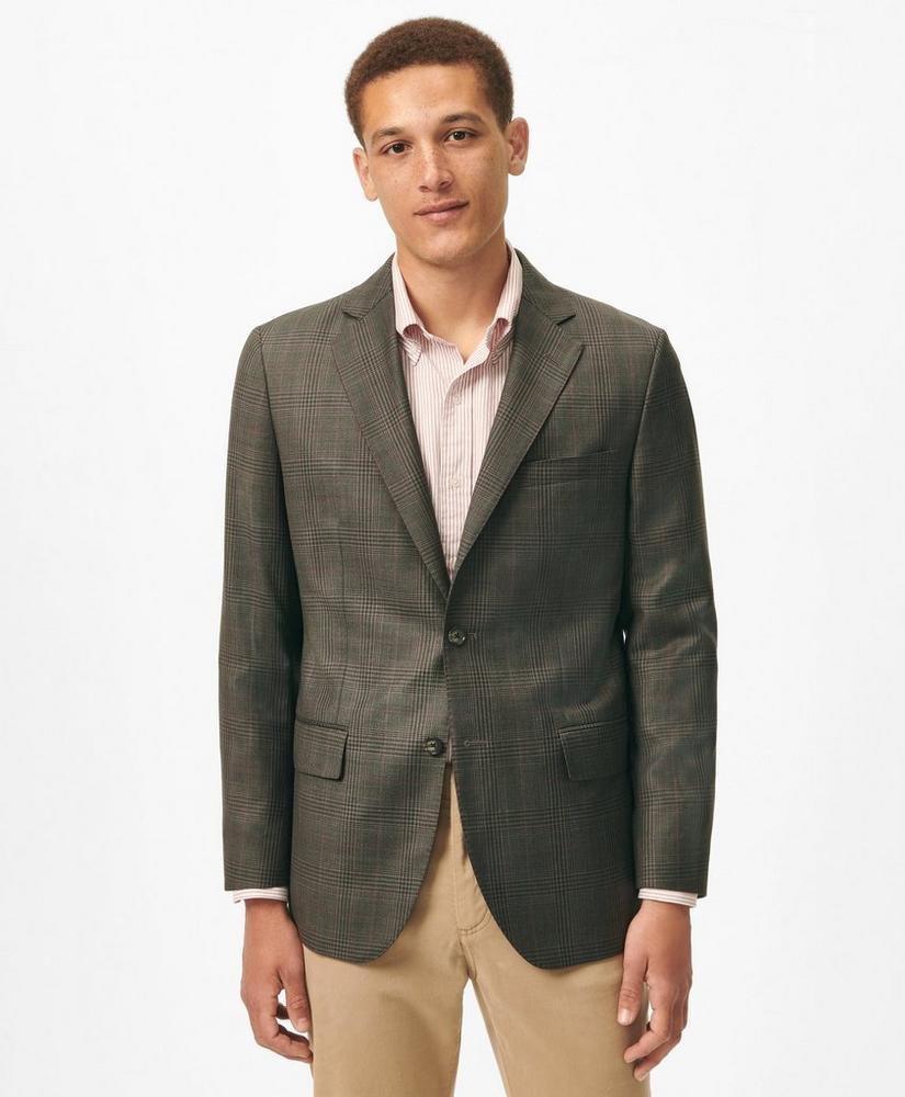 Slim Fit Checked Sport Coat in Wool Product Image