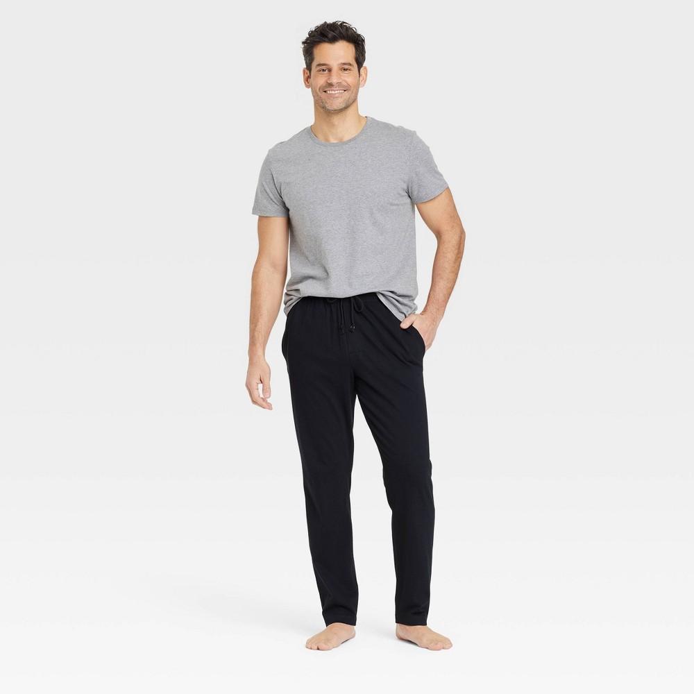 Mens Big & Tall Knit Pajama Set - Goodfellow & Co Gray XXLT Product Image