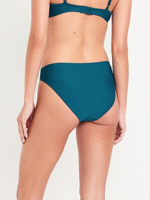 Mid-Rise Bikini Swim Bottoms Product Image