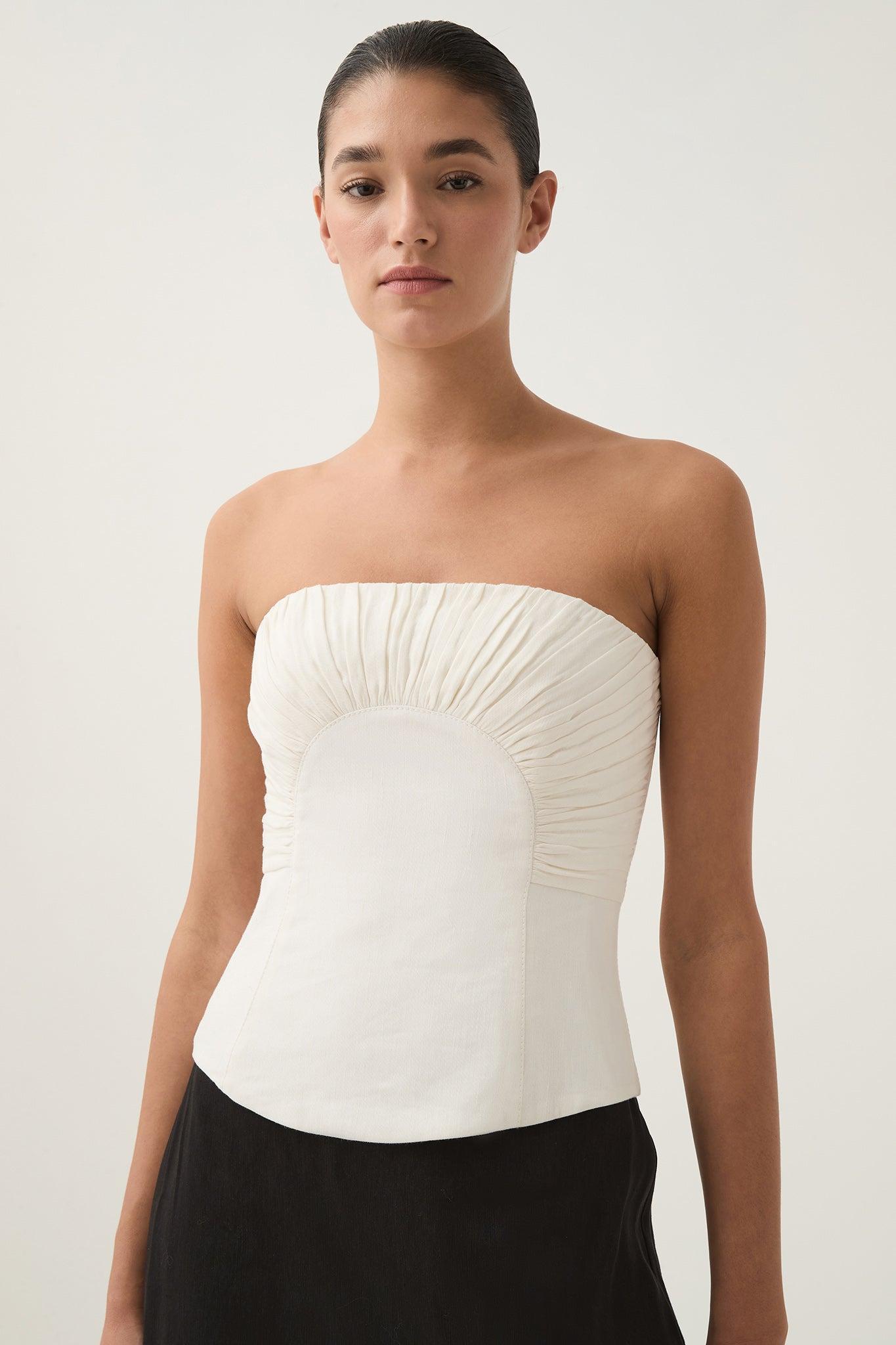 Oriel Ruched Bustier Product Image