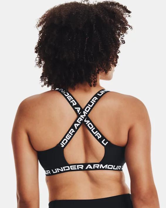 Women's UA Crossback Strappy Low Sports Bra Product Image