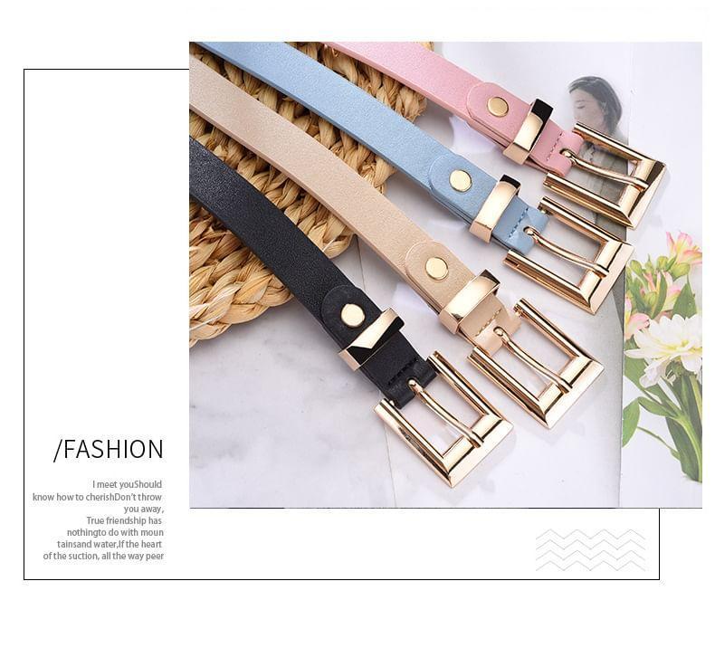 Faux Leather Belt Product Image