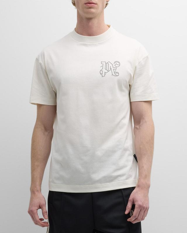 Mens Studded Monogram Classic T-Shirt Product Image