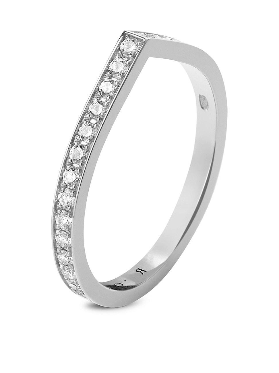 Womens Antifer 18K White Gold & Diamond Ring Product Image