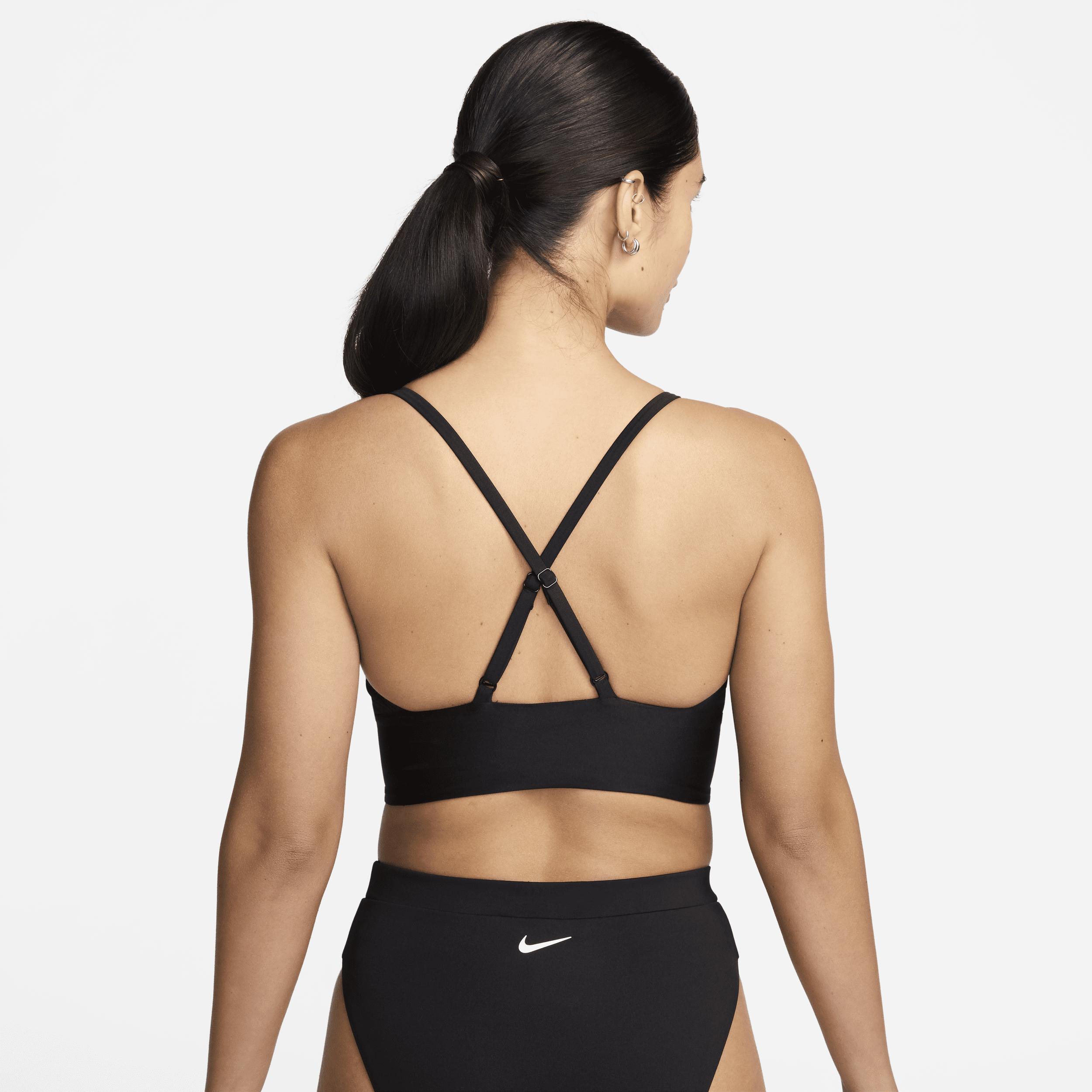 Nike Women's Swim V-Neck Midkini Top Product Image