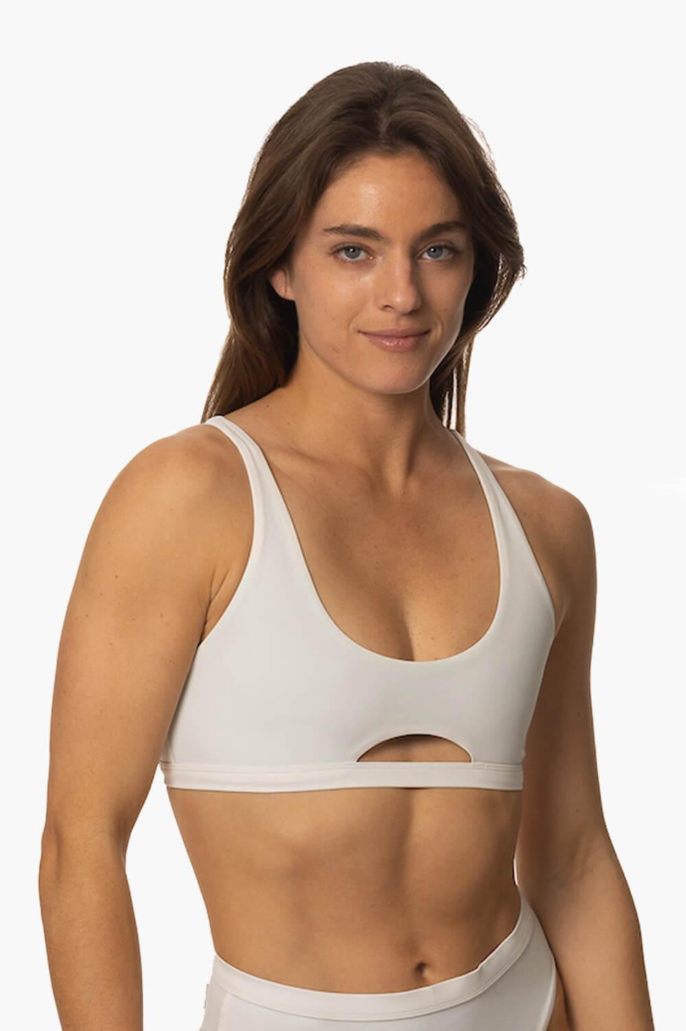 Amelia Bikini Top - White Product Image