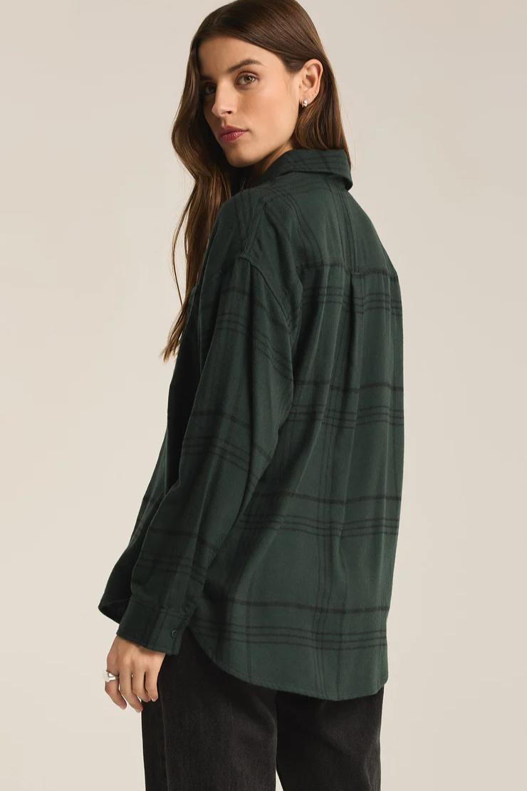 River Plaid Button Up Product Image