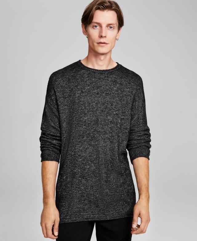 And Now This Mens Alternative Regular-Fit Stonewashed Crewneck Sweater, Created for Macys Product Image