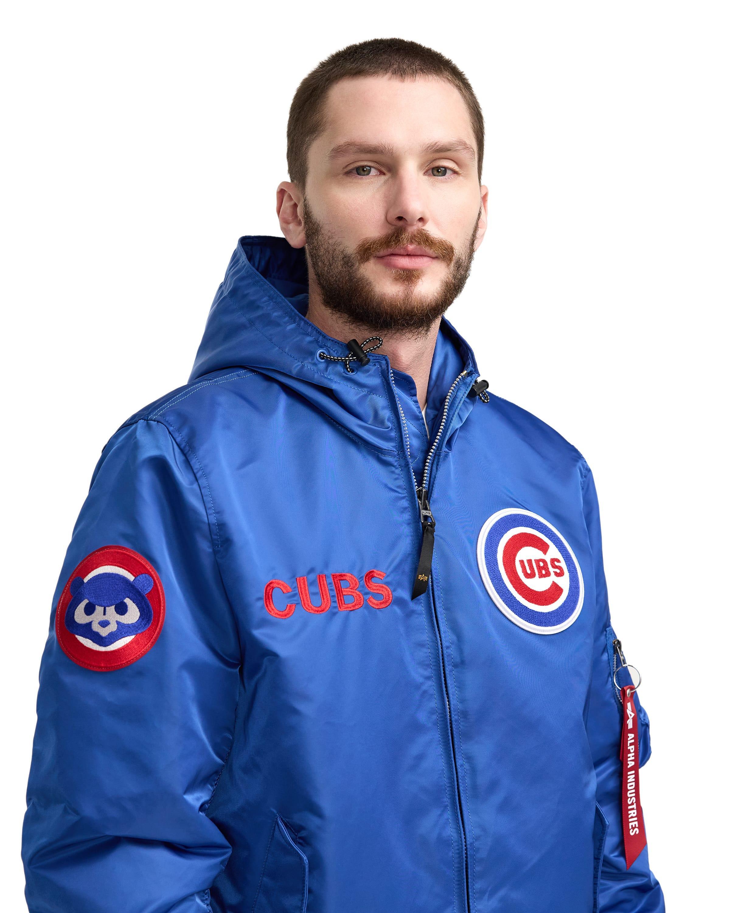 Alpha Industries x New York Mets L-2B Hooded Bomber Jacket Male Product Image