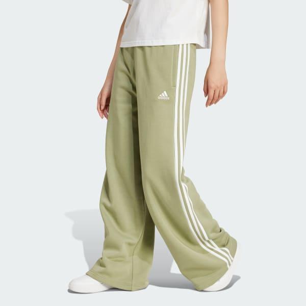 adidas W 3S FL WIDE PT Tent Green 2XL Womens Product Image