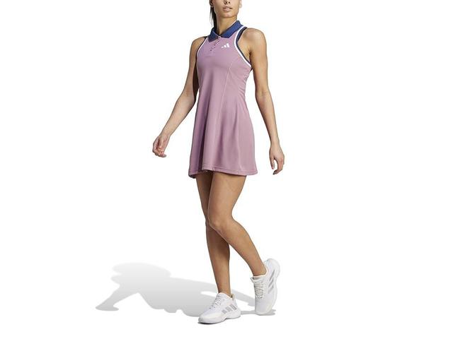 adidas Clubhouse Tennis Dress (Wonder Orchid) Women's Dress Product Image