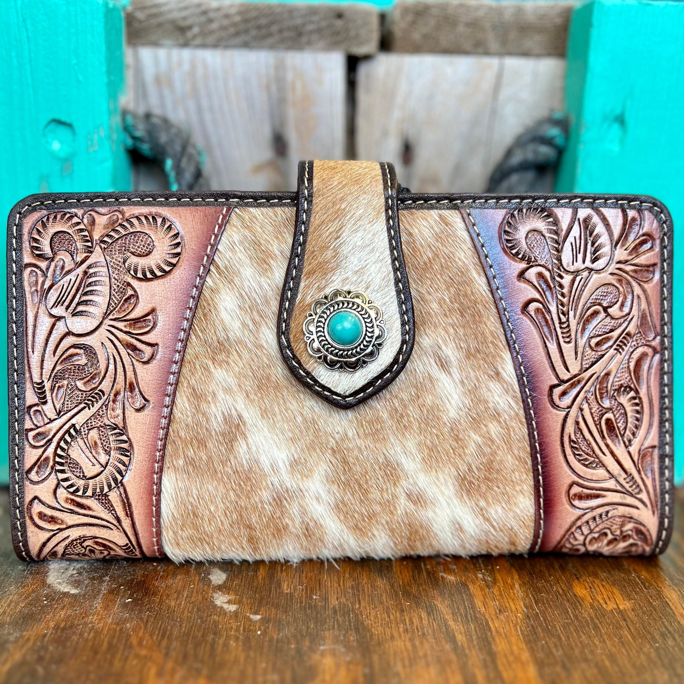 Roscoe Ridge Hand Tooled Wallet Product Image