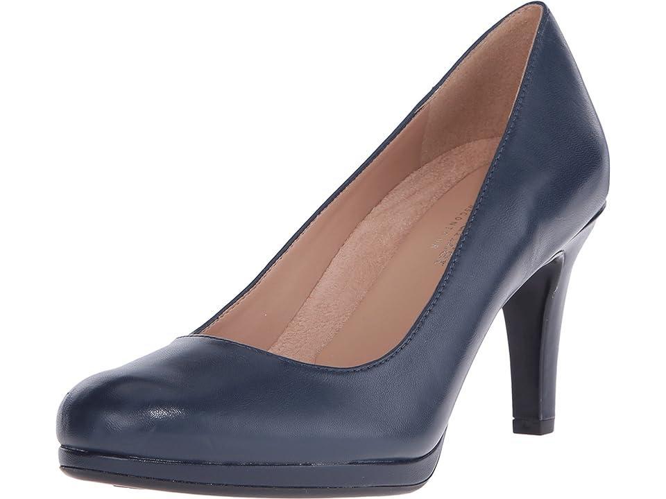 Naturalizer Michelle Leather Low Platform Pumps Product Image