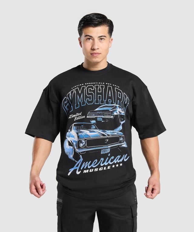 American Muscle Extreme Oversized T-Shirt Product Image