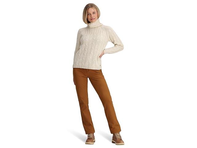 Royal Robbins Baylands Cable Turtleneck (Jet ) Women's Clothing Product Image