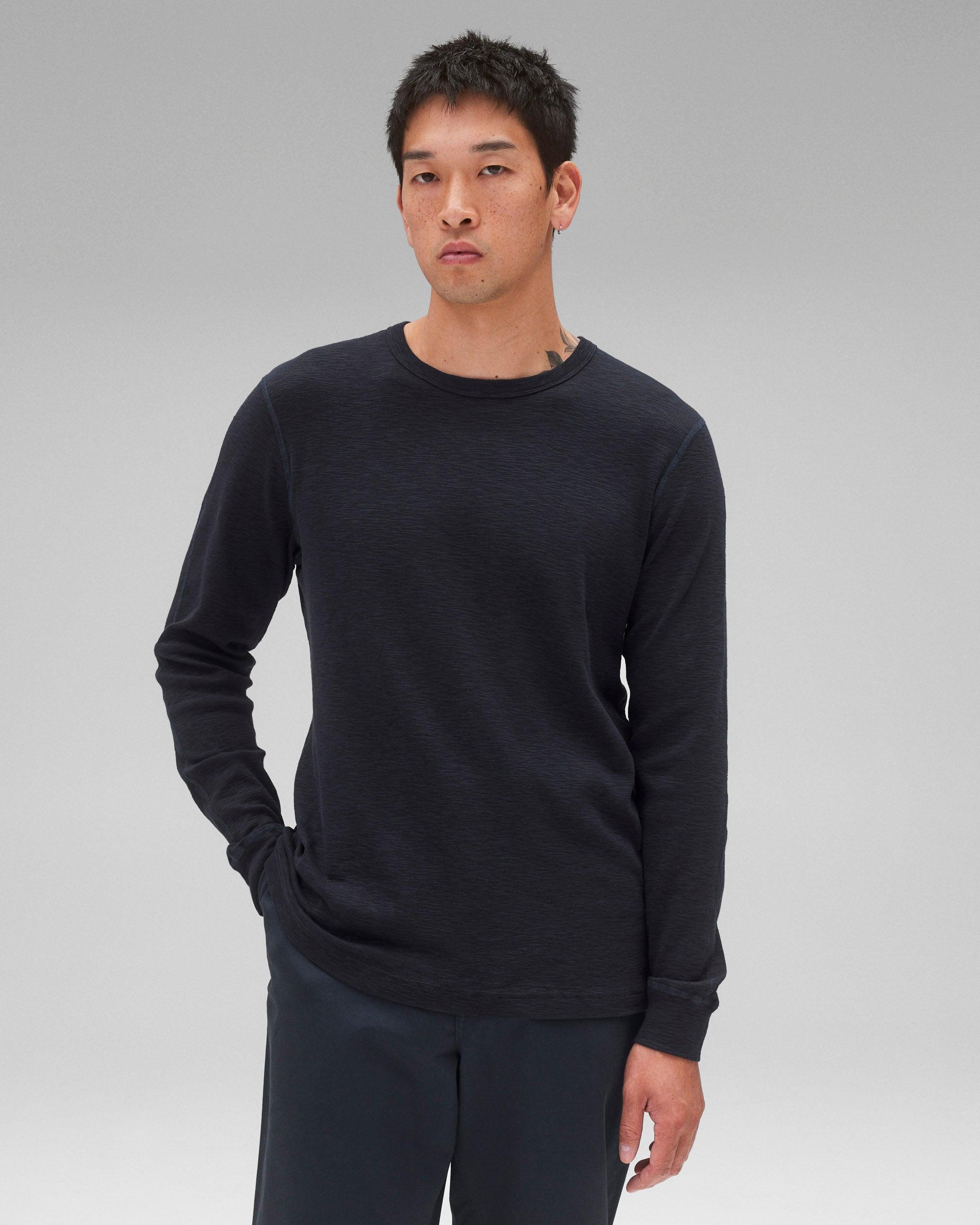 1x1 Slub Long Sleeve Male Product Image