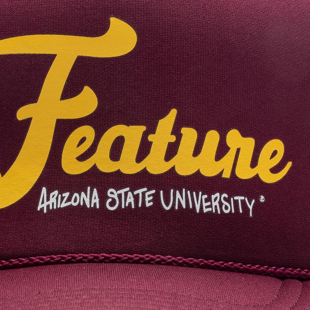 Feature x ASU University Trucker - Maroon Male Product Image