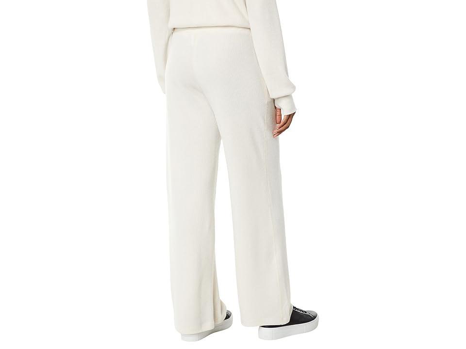 THRIVE SOCIETE Wide Leg Lounge Pants (Creme Brulee) Women's Casual Pants Product Image