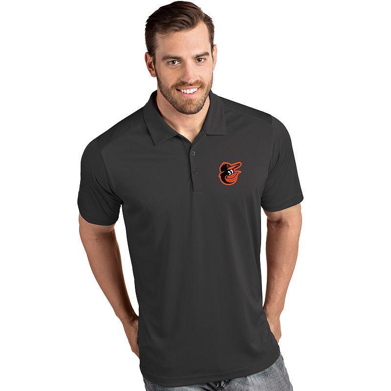 Antigua Mens Red Texas Rangers Tribute Polo Product Image