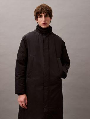 Padded Stretch Nylon Parka Product Image