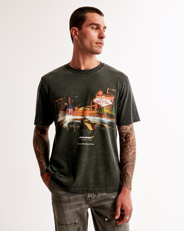 McLaren Vintage-Inspired Graphic Tee Product Image