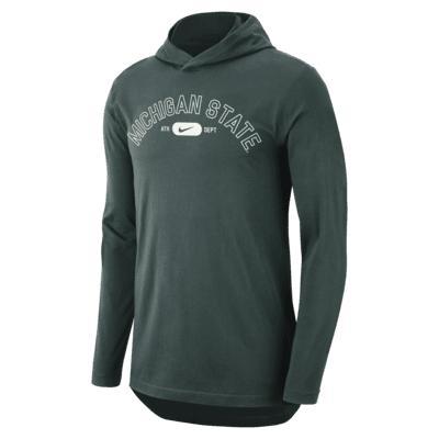 Michigan State Nike Men's Dri-FIT College Hooded T-Shirt Product Image