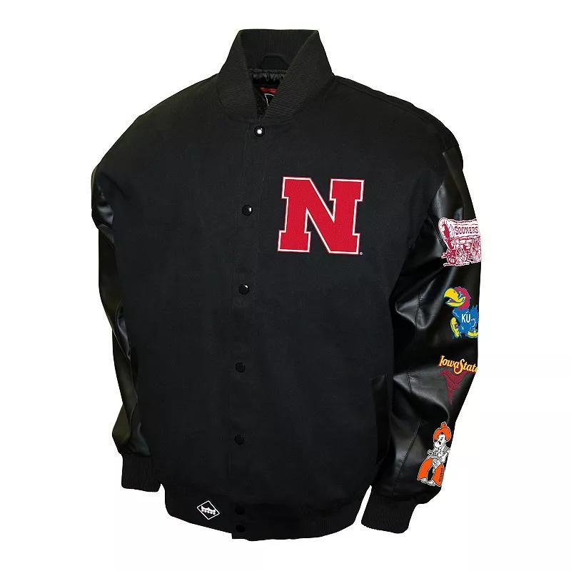 Mens Nebraska Cornhuskers Big 8 Commemorative Jacket Product Image