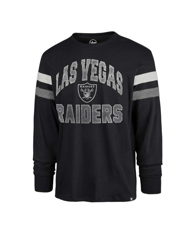 Mens 47 Black Las Vegas Raiders Irving Long Sleeve T-Shirt Product Image