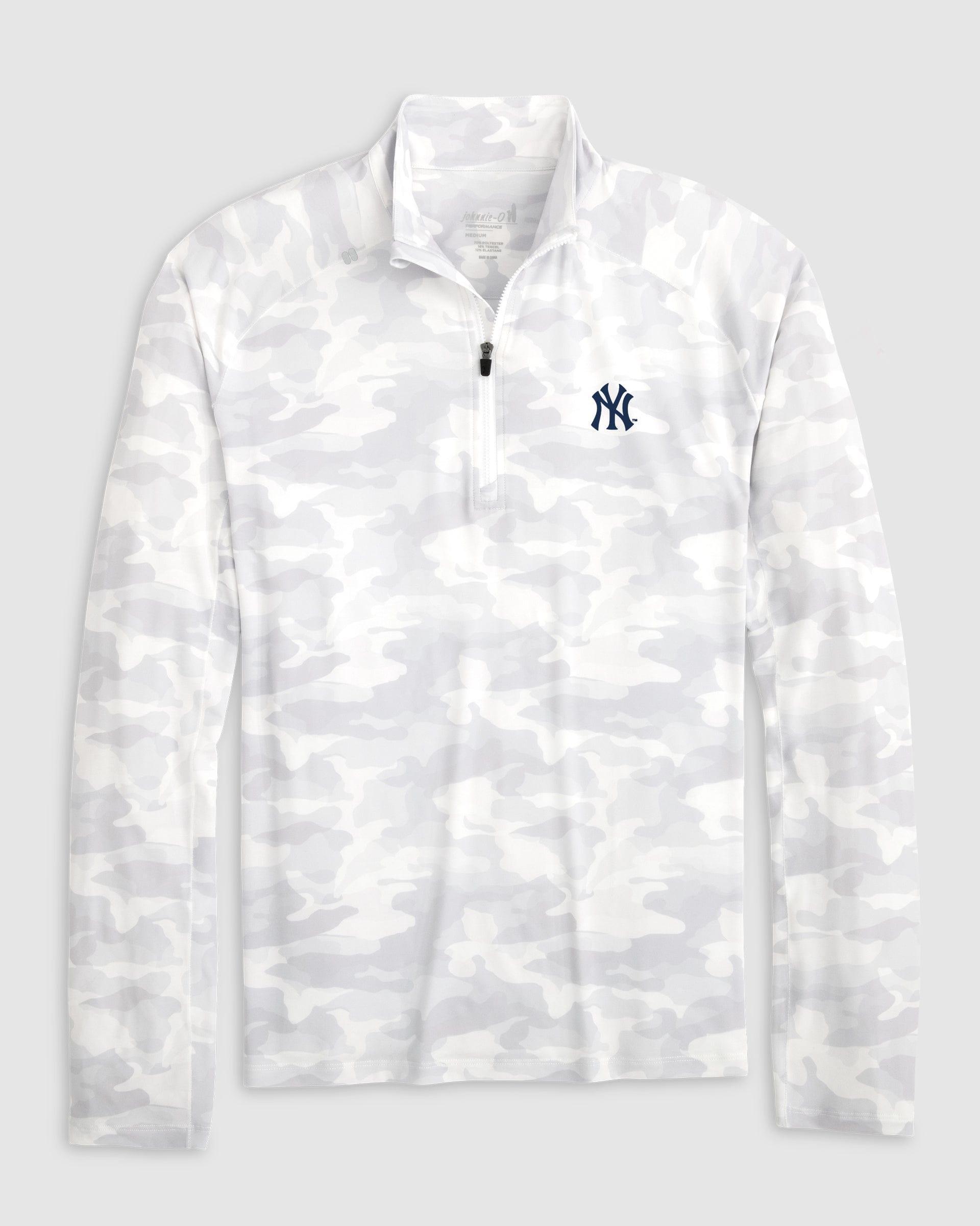 New York Yankees Galloway Camo Performance 1/4 Zip Product Image