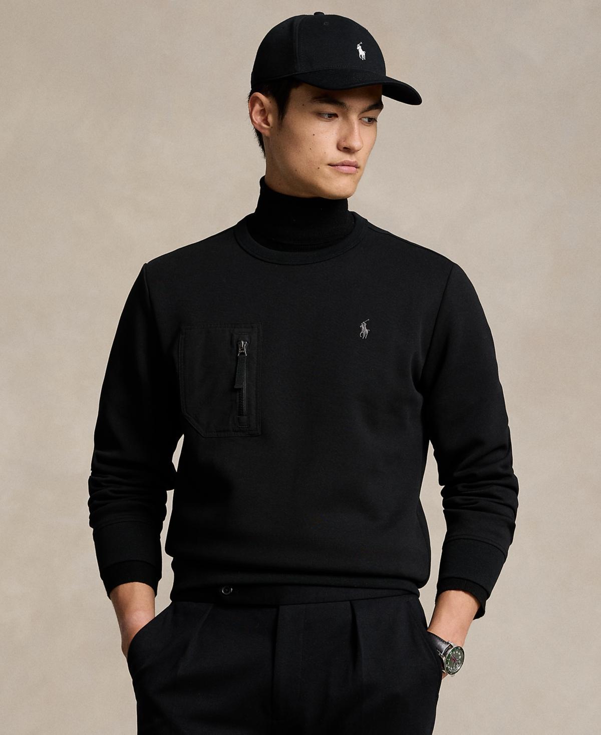 Mens Double-Knit Pocket Sweatshirt Product Image